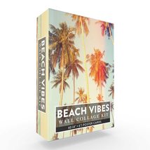 Beach Vibes Wall Collage Kit: 60 (4&quot; × 6&quot;) Poster Cards (Collage Kits) [Cards] A - £12.98 GBP