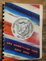 Vintage USA Hairstyling Team Cookbook 1976 World Championships of Hairdressing - £10.30 GBP
