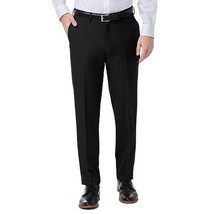 Haggar Mens Premium Comfort Slim-Fit Performance Stretch Flat-Front Dres... - £30.34 GBP