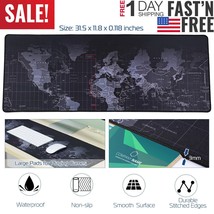 Extended Gaming Mouse Pad Large Size Desk Keyboard Mat 800Mm X 300Mm Us - $22.79