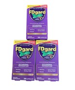3 Boxes FDgard Occasional Indigestion 36 Capsules Each Expiration 02/2027 - $49.99