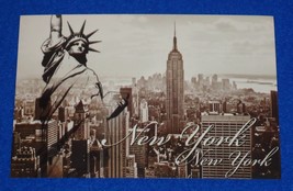 BRAND NEW RADIANT NEW YORK CITY STATUE OF LIBERTY EMPIRE STATE BUILDING ... - £3.18 GBP