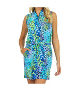 NWT Ladies IBKUL CAMILLE NAVY Sleeveless Drawstring Golf Dress - S M L &amp; XL - $1,472.03 MXN