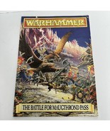 THE BATTLE FOR MAUGTHROND PASS WARHAMMER FANTASY BATTLE 1992 SCENARIO BOOK - $17.26