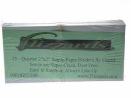 25 Cardboard/Mylar 2x2 Coin Holder Flips for Quarter 24.3mm, by Guardhouse - £5.21 GBP