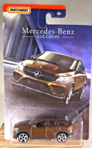 2018 Matchbox Mercedes-Benz Series MERCEDES-BENZ Gle Coupe Brown w/Silver 5 Sp - £8.81 GBP