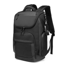 Men Backpack USB Charging Multifunction Large Capacity Waterproof Backpacks 15.6 - £74.78 GBP
