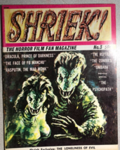 SHRIEK! #3 (1966) Acme News monster horror magazine - £15.86 GBP