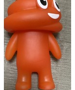 Poop-kun Poop-man Orange Soft Vinyl  - $257.54 MXN
