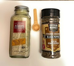 Adams  White Wine Garlic Butter seasoning with Southside Market Pepper - £38.63 GBP