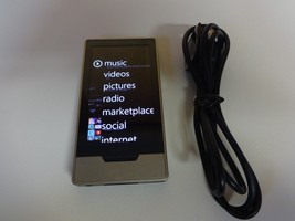 MICROSOFT  ZUNE HD  PLATINUM  16GB...NEW BATTERY... - $139.99