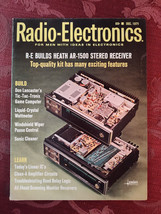RADIO-ELECTRONICS Magazine December 1971 Build Heath AR-1500 Stereo Receiver - £12.94 GBP