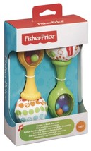 Fisher Price Rattle N Rock Maracas Infant Baby Toy Set of 2 Rattles  - £7.37 GBP
