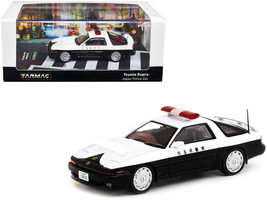 Toyota Supra RHD (Right Hand Drive) Black and White &quot;Japan Police Car&quot; &quot;... - £28.73 GBP