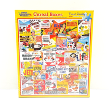 White Mountain Cereal Boxes 1000 Piece Puzzle 24” X 30” by Charlie Girard NIB - £15.94 GBP