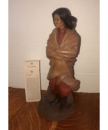 1991 Tom Clark SACAJAWEA With Son/Little Pomp Signed Figurine-W/Story Ca... - $68.31 CAD