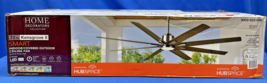 Kensgrove II 72 in. Smart Indoor/Outdoor Brushed Nickel Ceiling Fan - $287.09