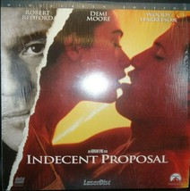 Indecent Proposal (1993 Film) Laserdisc NTSC Drama Robert Redford - £4.63 GBP