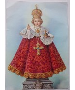 Vintage Infant Of Prague Litho 5x7 - $3.99