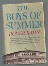 Baseball The Boys Of Summer 1ST w/dj Ex++ 1972 Ebbets Field &amp; The Dodgers - £24.81 GBP