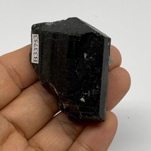 73.9g, 2&quot;x1.5&quot;x1&quot;, Natural Black Tourmaline Mineral Specimen, B33753 - £27.18 GBP