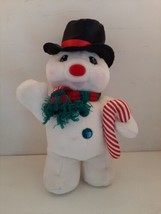 Frosty The Snowman Waving Plush Stuffed Animal Vintage Play By Play 14” - £5.87 GBP