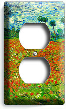 Vincent Van Gogh Field Of Poppies Flowers Light Switch Outlet Plates Room Decor - £8.00 GBP