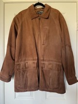 Vintage Alexander Julian Colours Suede Vintage Jacket Size Medium 5 Pockets - £58.48 GBP