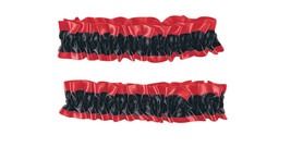 Lot Of 2 Roaring 20&#39;S Sexy Black &amp; Red GARTERS/ARMBANDS Adult Costume Accessory - £4.65 GBP