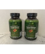 2 Irwin Naturals Sensual Woman Endurance Stress Libido 60 Soft Gels - Ex... - €23,21 EUR