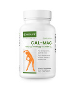 NeoLife Chelated Cal-Mag | Bone, Muscle &amp; Nerve Support | 400 IU Vitamin D3 - $69.95