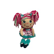 Flip Zee Doll Girl Pink BLue Pony Tails Jay at Play Zoey 19 in Tall Plush Stuffe - £10.89 GBP