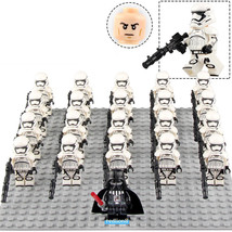 Star Wars First Order Stormtrooper Army Lego Compatible Minifigure Bricks 21Pcs - £27.32 GBP