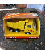 Vintage Mini Tonka Dump Truck #535 Original Box YELLOW New NOS D - £90.36 GBP