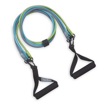 Gaiam Restore 3-in-1 Resistance Band Kit | Exercise Cord with Comfort-Gr... - £21.96 GBP