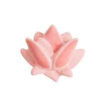 Origami Owl Charm (New) Pink Lotus - Two Tone Light Pink &amp; Summery - £6.95 GBP