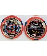 Tony Schumacher 1999/2004-2008 NHRA Pro $5 Palms Las Vegas Casino Chip, ... - £7.82 GBP