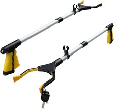 Opove 2-Pack 32&quot; Grabber Reacher Tools, Foldable Assist Tool for Trash P... - £29.39 GBP