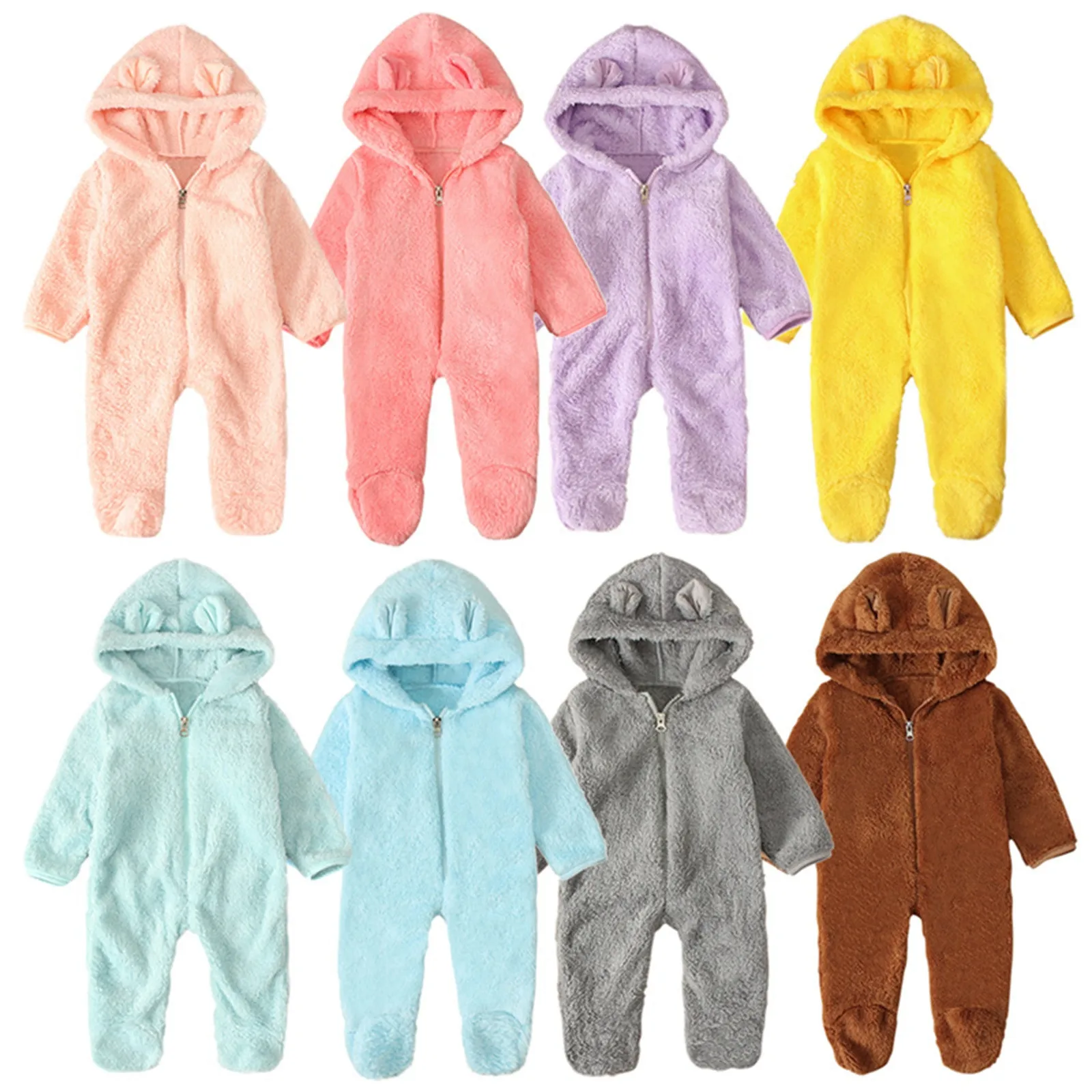 House Home Baby Rompers For Boys Girls Winter Baby Girl Clothes For Newborn Cost - £19.98 GBP