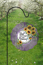 Spring Home Decor Flowers Double-Sided Wind Spinner - $31.95