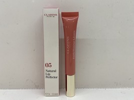 Clarins Natural Lip Perfector #05 Candy Shimmer Full Size NIB - $14.84