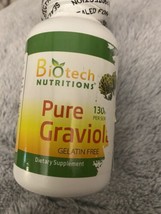 Biotech Nutritions Pure Graviola (Annona Muricata) 1300mg, 120 Capsules 2/25 - £15.72 GBP
