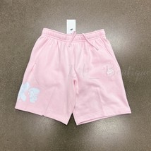 NWT Nike DQ4659-663 Men&#39;s Sportswear Club Fleece Shorts Standard Fit Pink Size L - £24.05 GBP