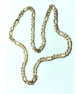 Authenticity Guarantee

14K CHAIN~SOLID Y.GOLD FIGARO (21g+) EURO•STYLE ... - £1,542.59 GBP