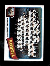 1980 Topps #626 Sparky Anderson Exmt Tigers Mg Hof Nicely Centered *X81007 - £2.93 GBP