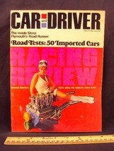 1968 68 January CAR AND DRIVER Magazine (Features: Road Test on Plymouth Road Ru - £14.61 GBP