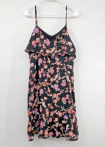 Target Sun Dress Womens 14? Used Floral Lined Sleeveless - £10.89 GBP
