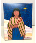 Art Tile Cherokee Native American 2009 Jeanne Rorex Bridges #22/200 Hand... - $37.98 CAD