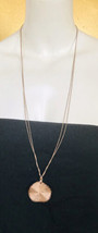 Rare Rose Gold Sterling Silver 925 Pendant Necklace 30” - £87.92 GBP