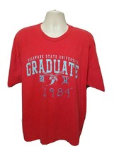 Delaware State University Graduate not 2011 but 1984 Adult Red 2XL TShirt - £11.87 GBP